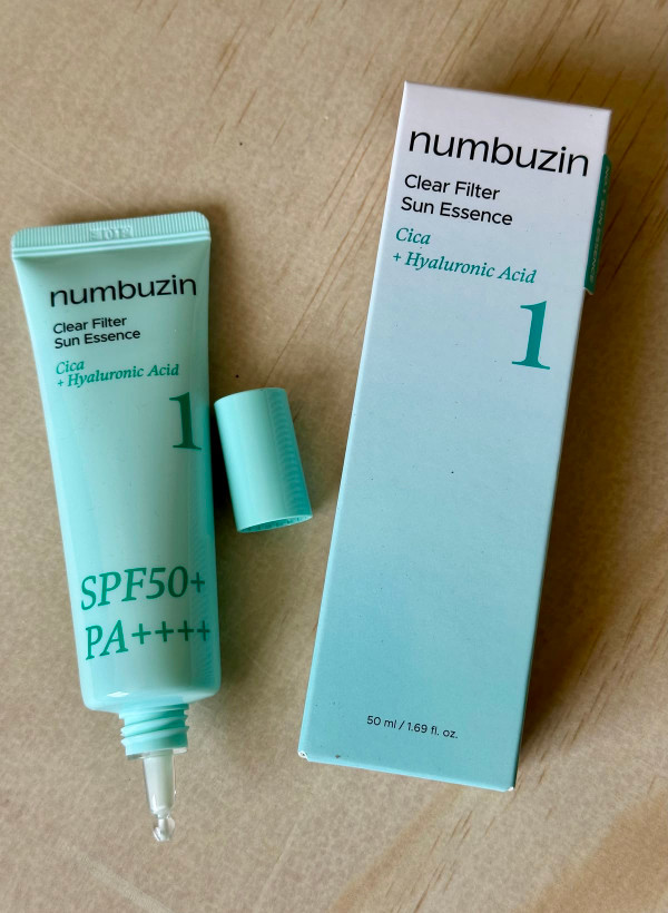 ضدآفتاب اسنس شماره 1 نامبوزین SPF50+ PA++++ | Numbuzin No.1 Clear Filter Sun Essenc